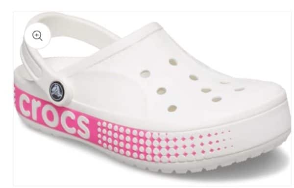 Crocs Bayaband Logo Motion Clog White