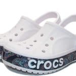 crocs Bayaband print white clog