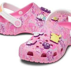 crocs hello kitty kids
