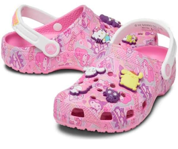 crocs hello kitty kids