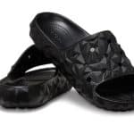 Crocs classic geometric Black slide