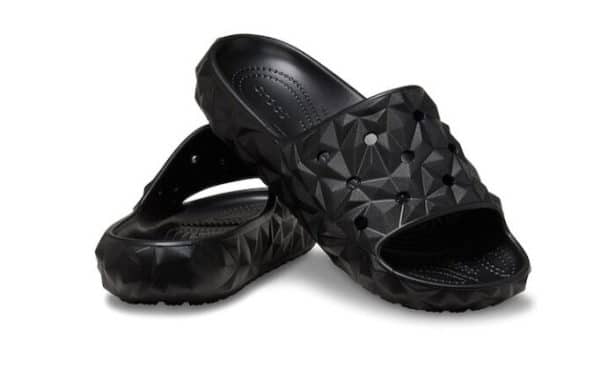 Crocs classic geometric Black slide