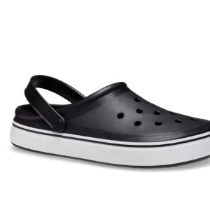 crocs crocband clean black clog