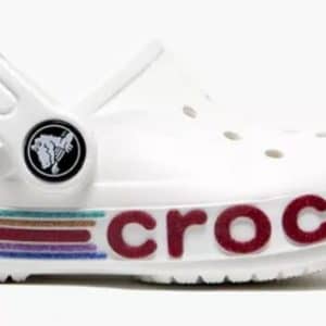 Crocs Bayaband Rainbow Glitter white kids