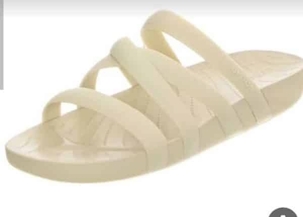 crocs splash strappy Bone women
