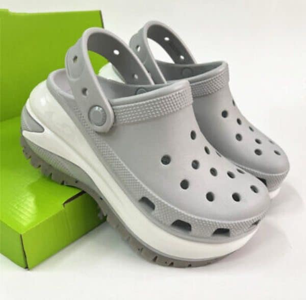 CROCS MEGA CRUSH GREY CLOG