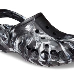 CROCS BAYA PRINT BLK/WHITE CLOG