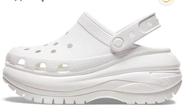 Crocs Mega Crush White Clog