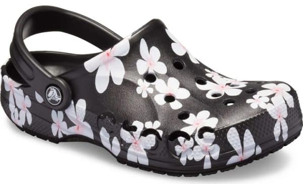 CROCS BAYA PRINT BLK FLOWER CLOG