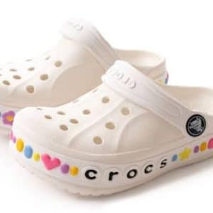 crocs bayaband charms white kids