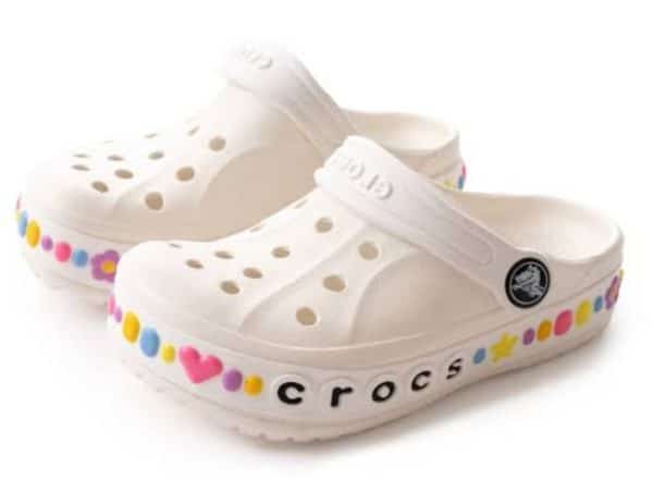 crocs bayaband charms white kids