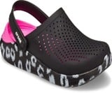 Crocs LITE RIDE BLK/PINK  CLOG