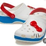 CROCS hello kitty white kids