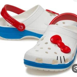 CROCS hello kitty white kids