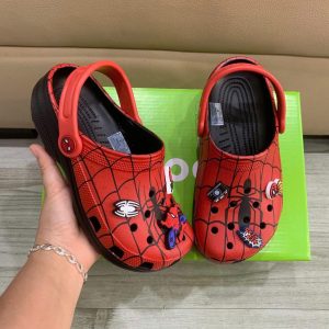 crocs spider man kids
