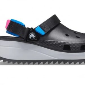 classic hiker clog blk/grey
