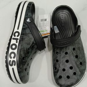 CROCS BAYBAND CAMO CLOG BLK
